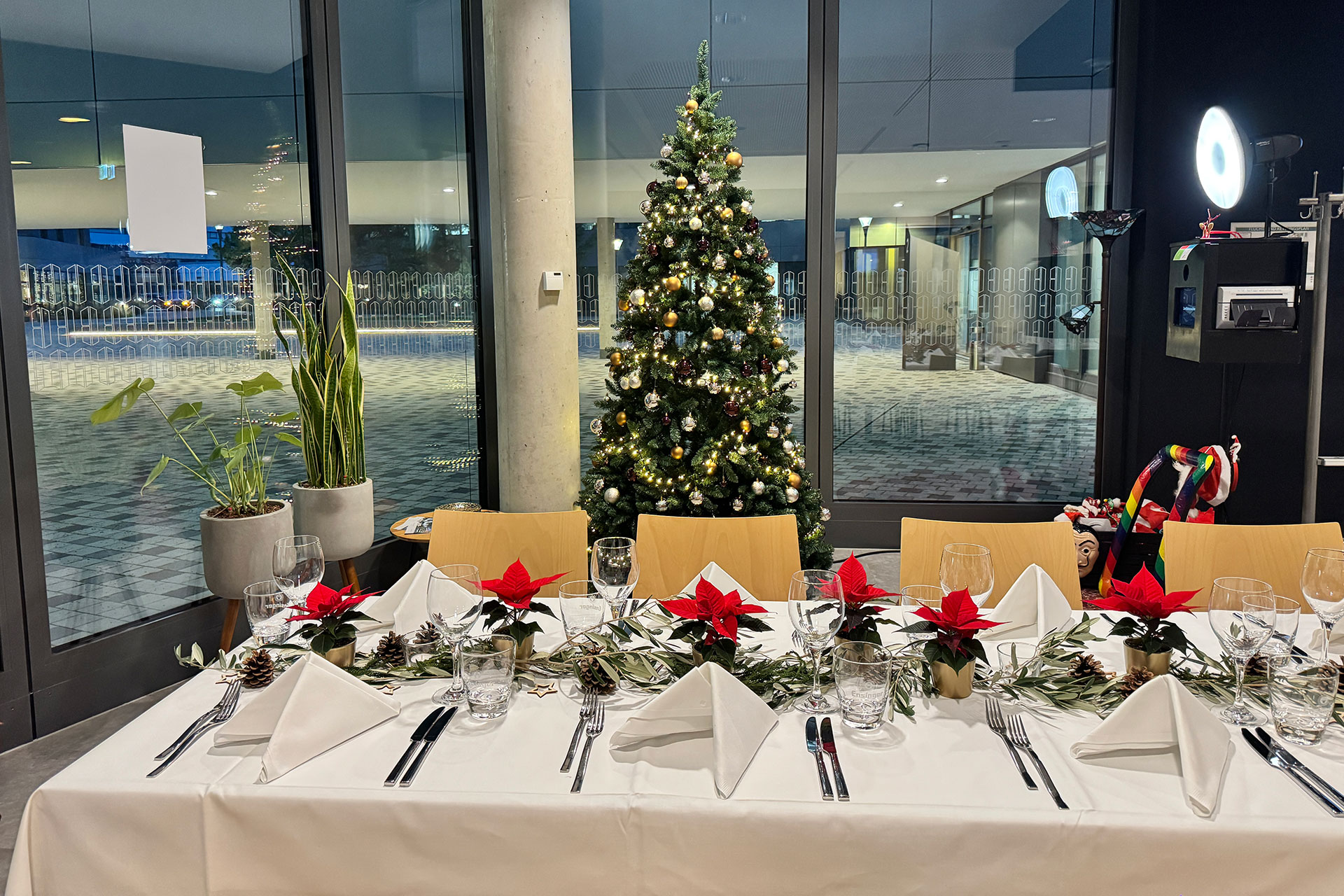 Weihnachtsfeier in bertha´s place